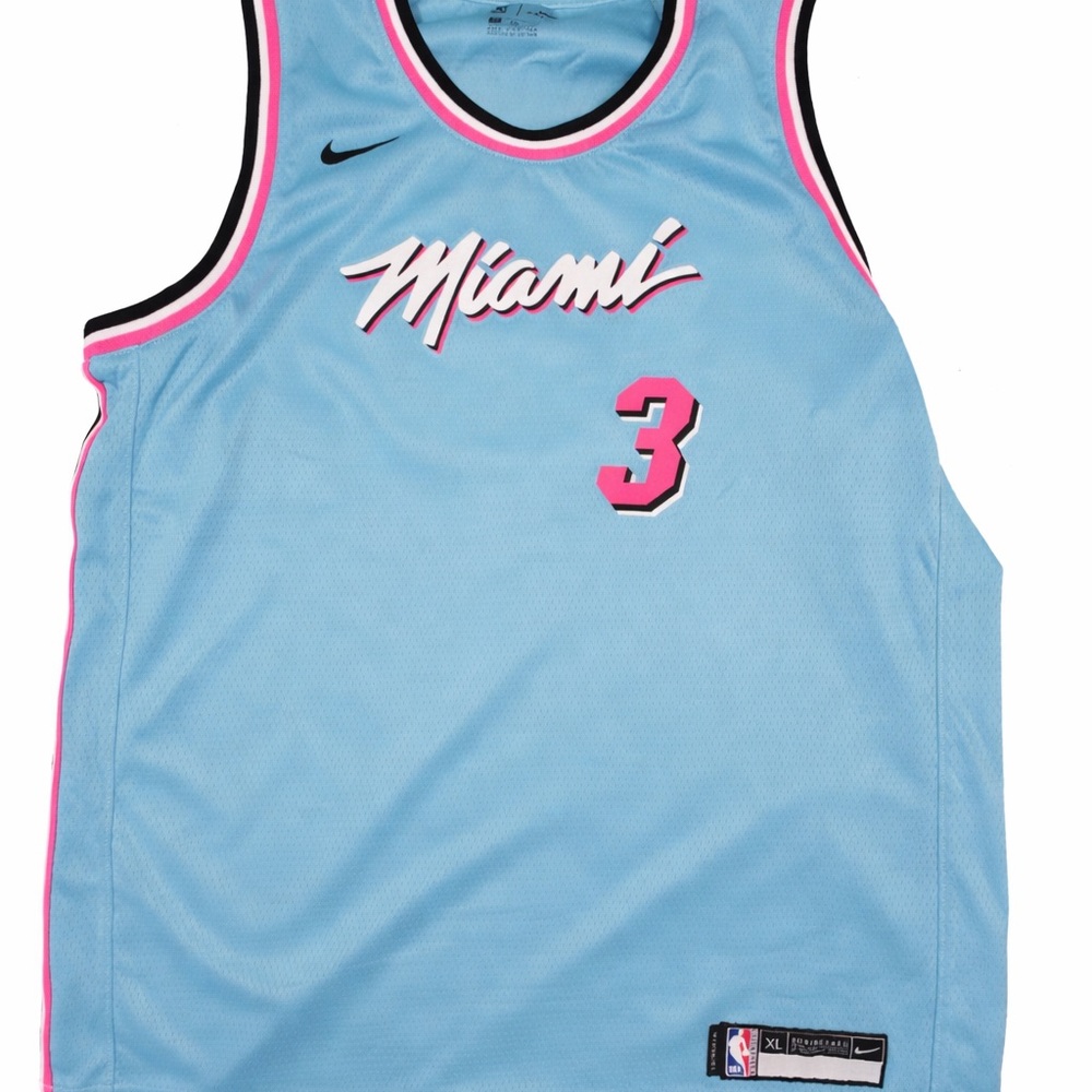 2019 Nike Dwyane Wade Miami Heat City Edition Jersey